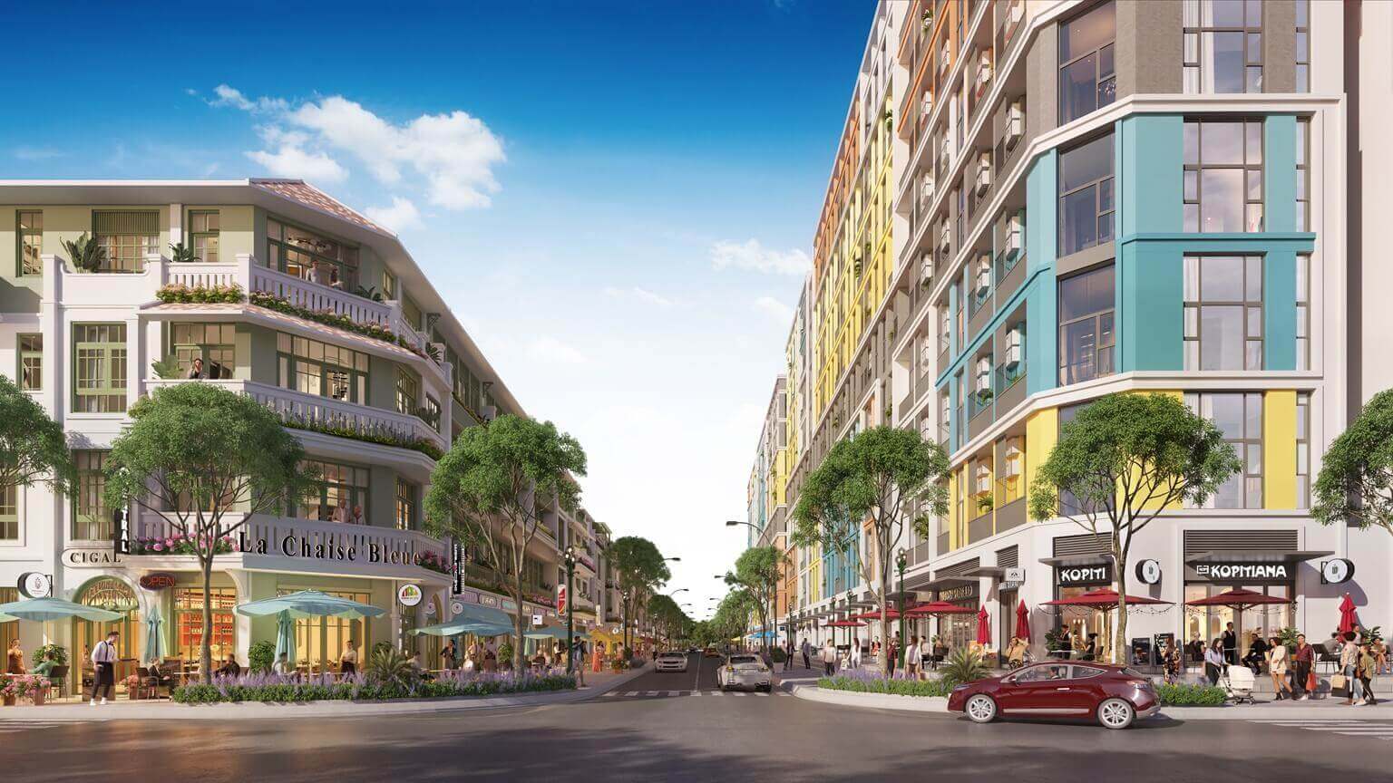 shophouse sun group mê linh