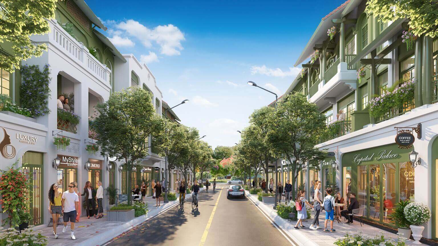liền kề townhouse sun group mê linh